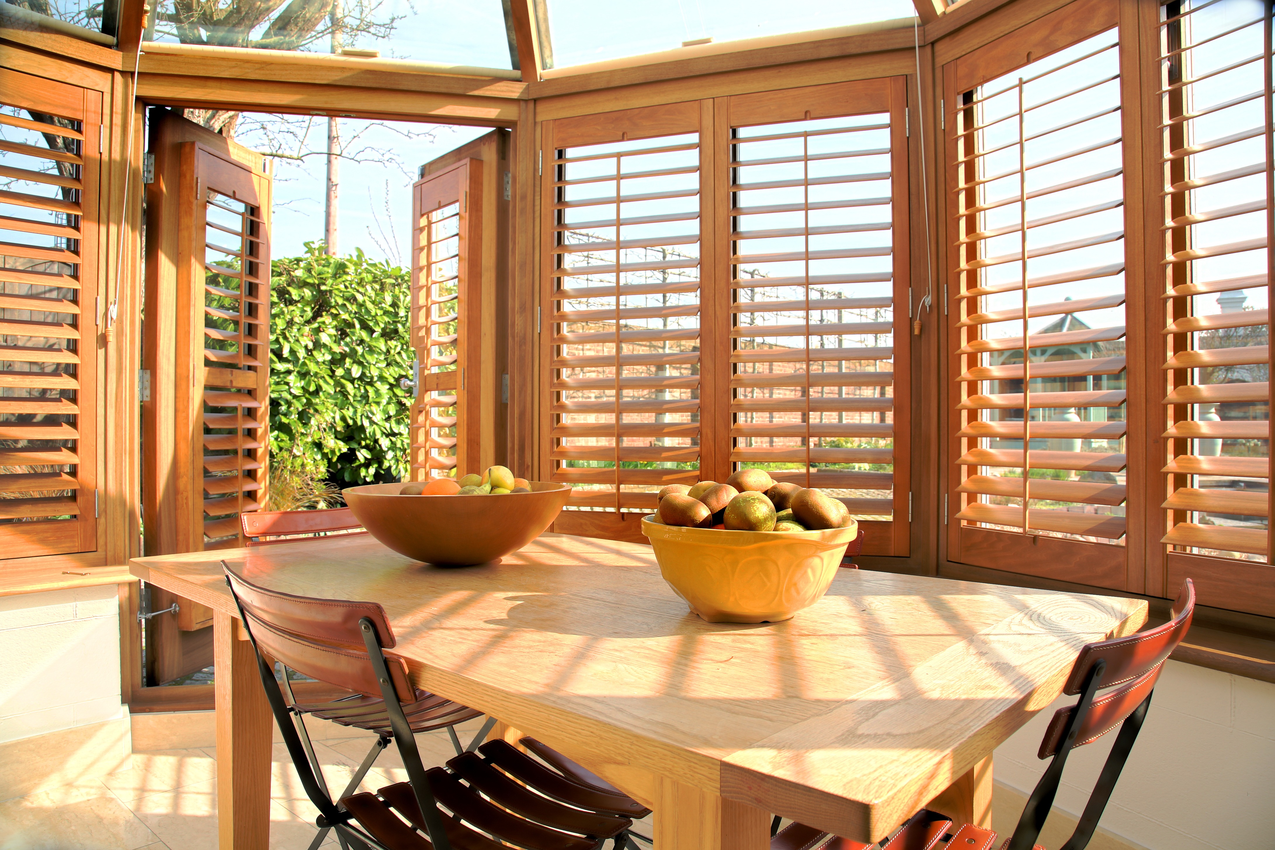 conservatory shutters